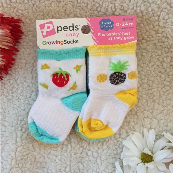 peds baby socks